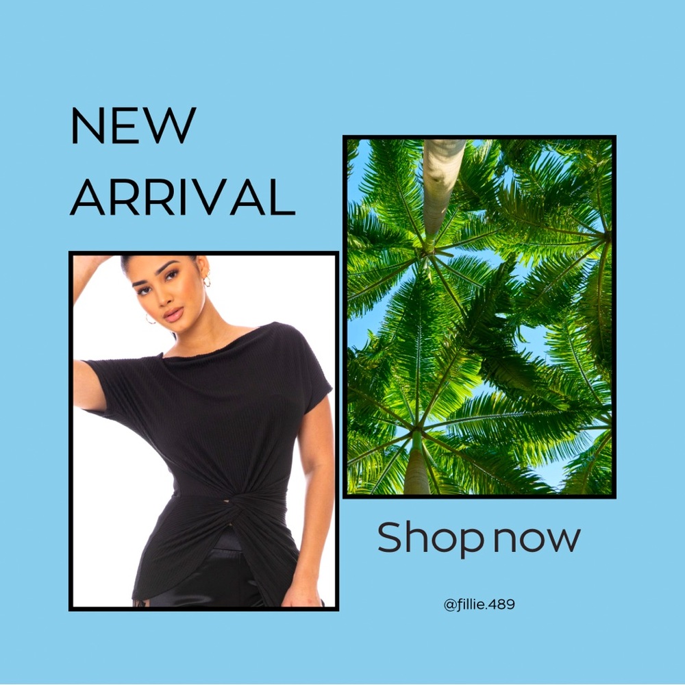 Knotted Hi-Lo Top